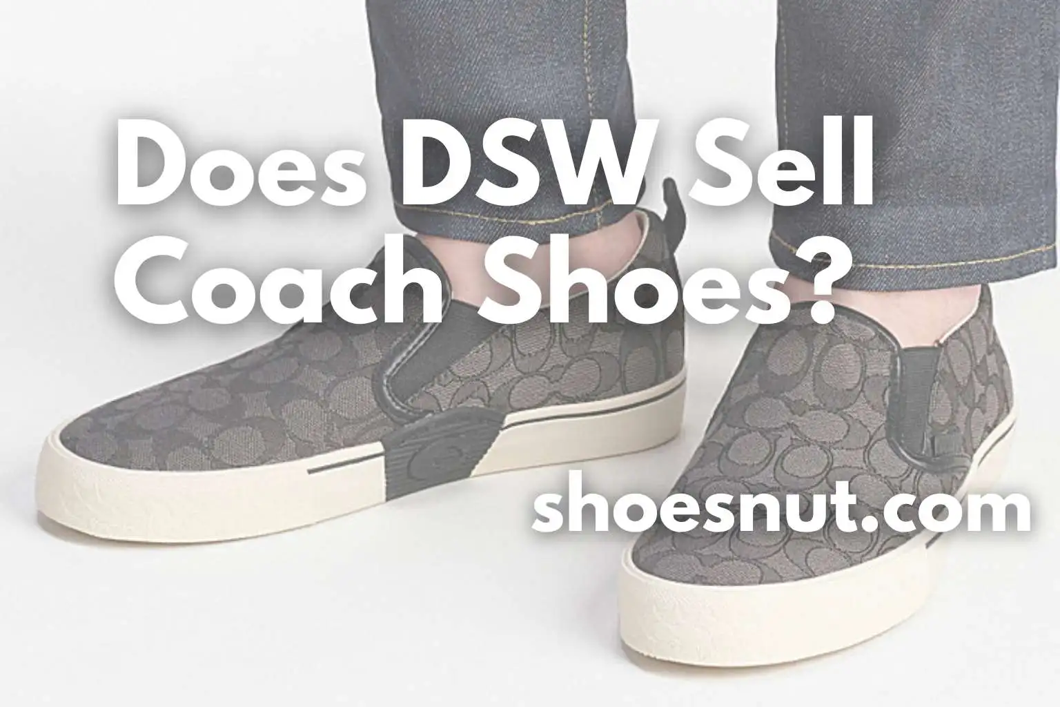 Does DSW Sell Coach Shoes?